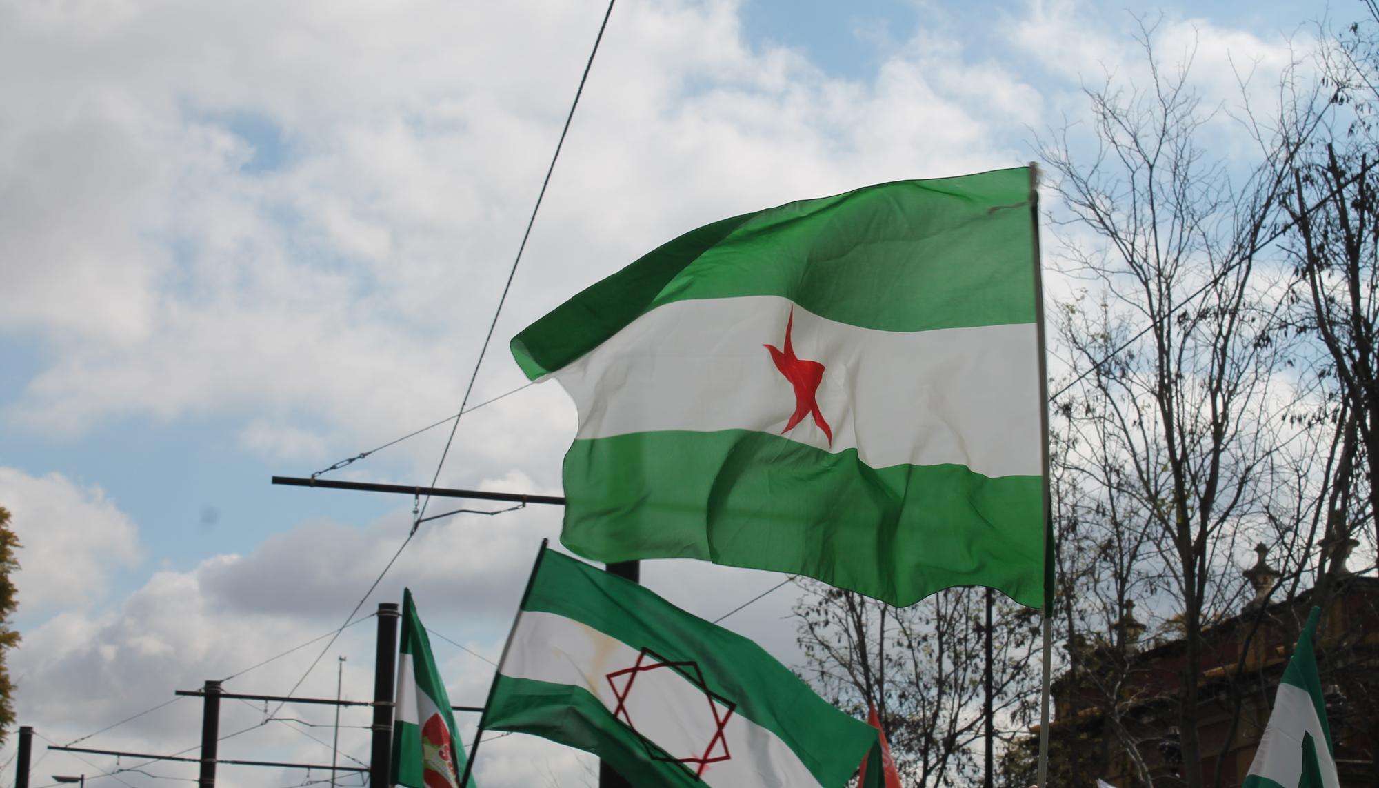 Banderas andaluzas
